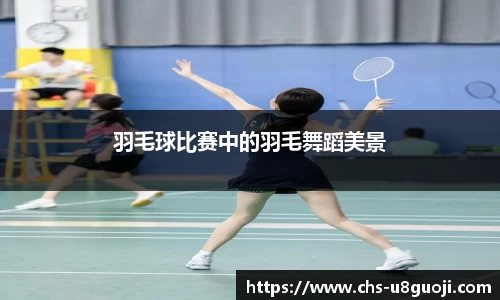 羽毛球比赛中的羽毛舞蹈美景